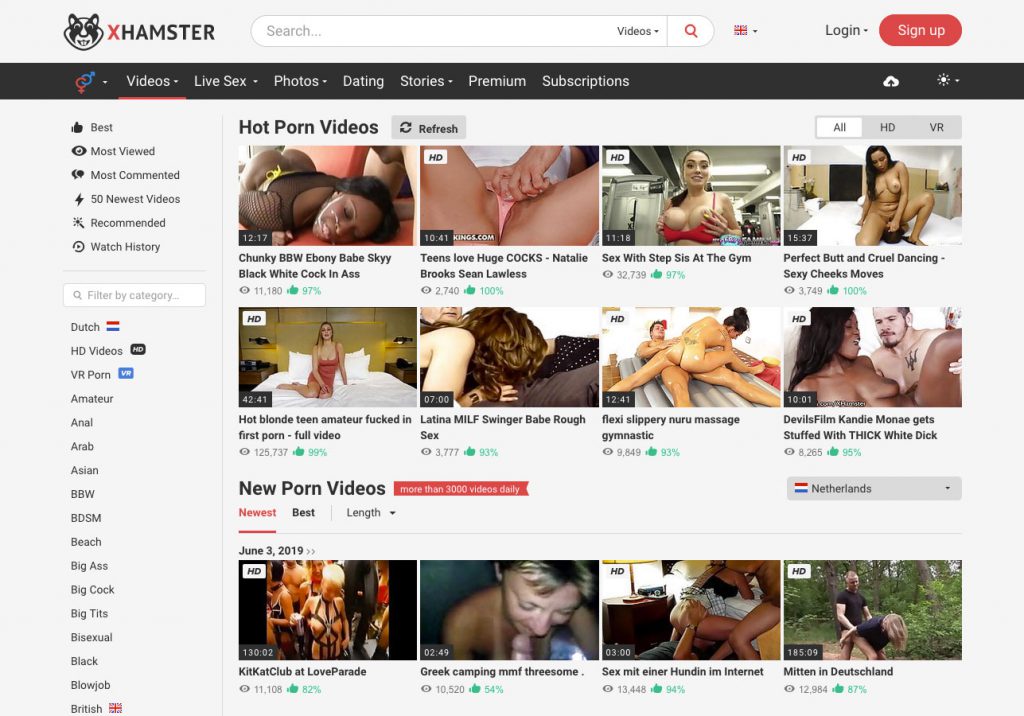 XHamster Porn Tube Review